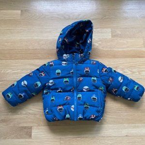Stella McCartney Boys Football Helmet Puffer Jacket